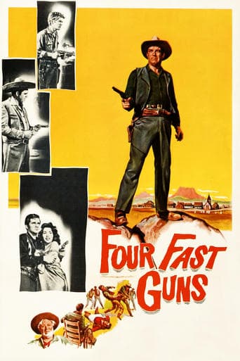 Movie poster for Four Fast Guns