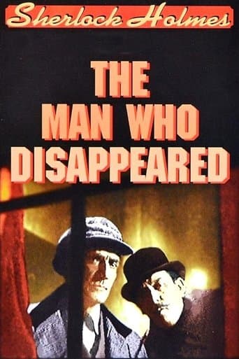 Movie poster for Sherlock Holmes: The Man Who Disappeared