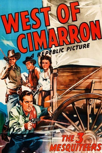 Movie poster for West of Cimarron