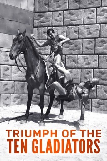 Movie poster for Triumph of the Ten Gladiators