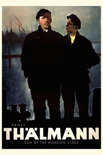Movie poster for Ernst Thälmann – Son of the Working Class