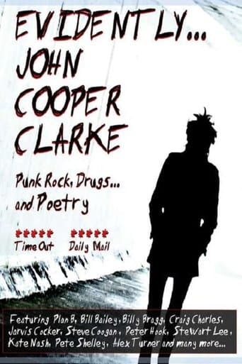 Movie poster for Evidently... John Cooper Clarke