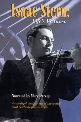 Movie poster for Isaac Stern:  Life's Virtuoso