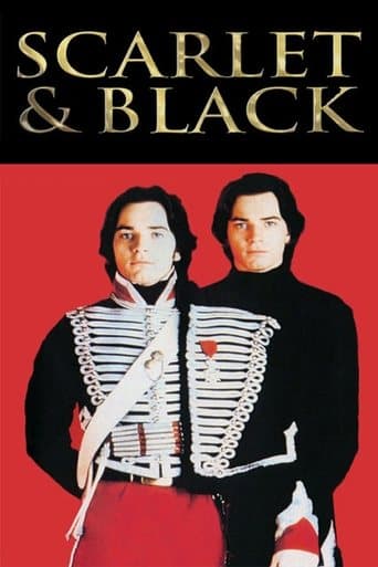 Movie poster for Scarlet and Black