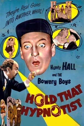 Movie poster for Hold That Hypnotist
