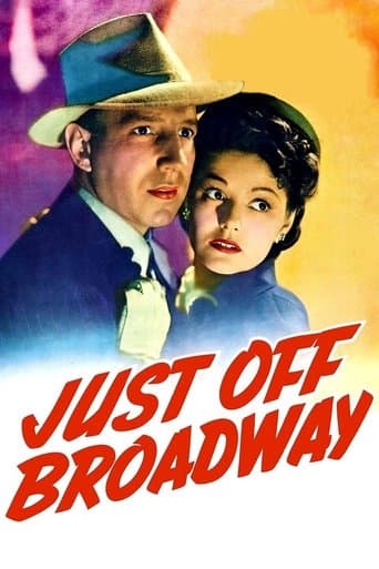 Movie poster for Just Off Broadway
