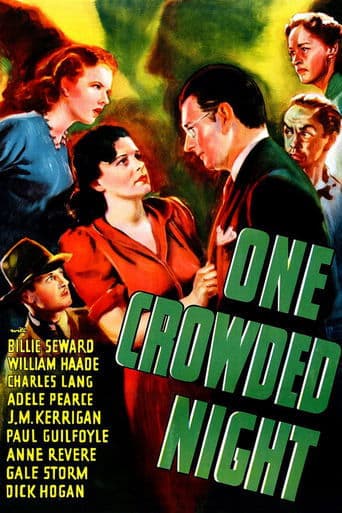 Movie poster for One Crowded Night