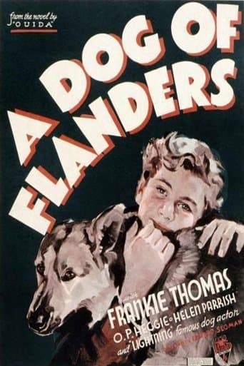 Movie poster for A Dog of Flanders