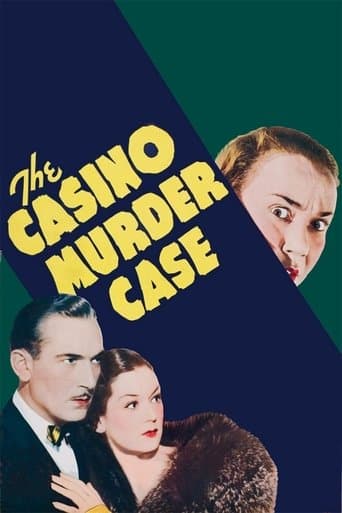 Movie poster for The Casino Murder Case