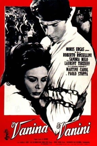 Movie poster for Vanina Vanini
