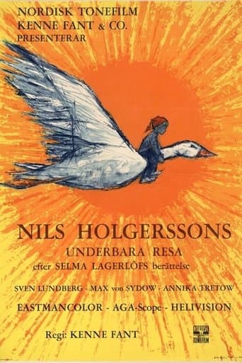 Movie poster for Wonderful Adventures of Nils