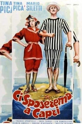 Movie poster for We will get married in Capri