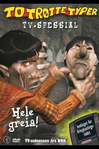 Movie poster for To Trøtte Typer