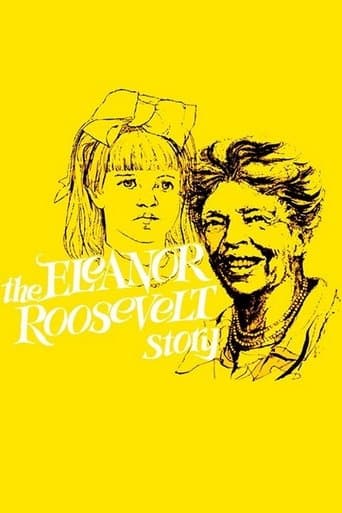 Movie poster for The Eleanor Roosevelt Story