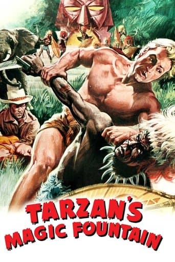 Movie poster for Tarzan's Magic Fountain