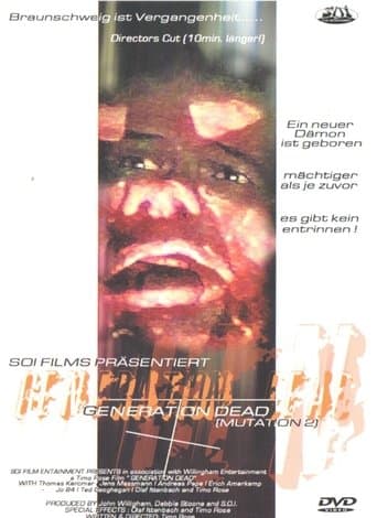 Movie poster for Mutation 2 - Generation Dead