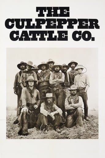 Movie poster for The Culpepper Cattle Co.