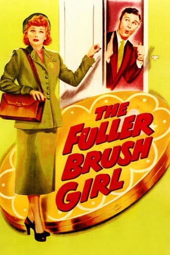 Movie poster for The Fuller Brush Girl