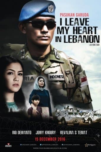 Movie poster for Pasukan Garuda: I Leave My Heart In Lebanon