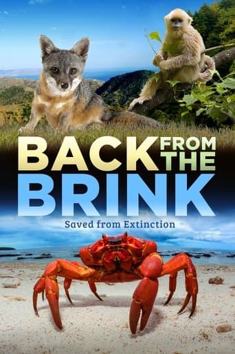 Movie poster for Back from the Brink: Saved from Extinction