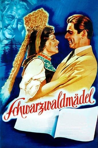 Movie poster for The Black Forest Girl