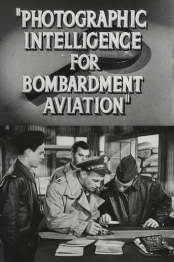 Movie poster for Photographic Intelligence for Bombardment Aviation