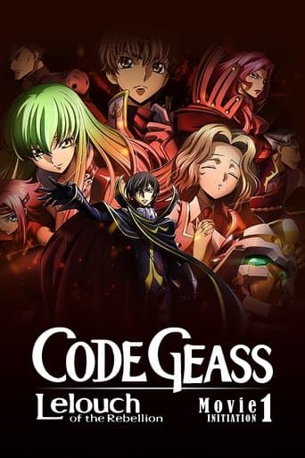 Movie poster for Code Geass: Lelouch of the Rebellion - Initiation