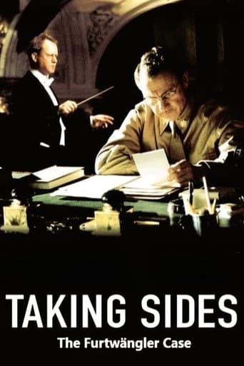 Movie poster for Taking Sides