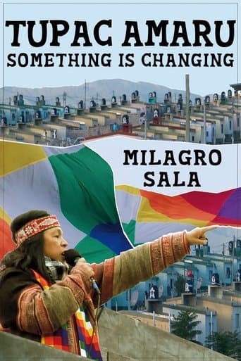 Movie poster for Tupac Amaru, algo está cambiando: something is changing