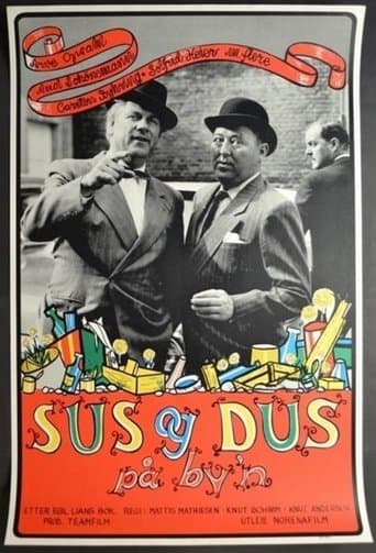 Movie poster for Sus og dus på by'n