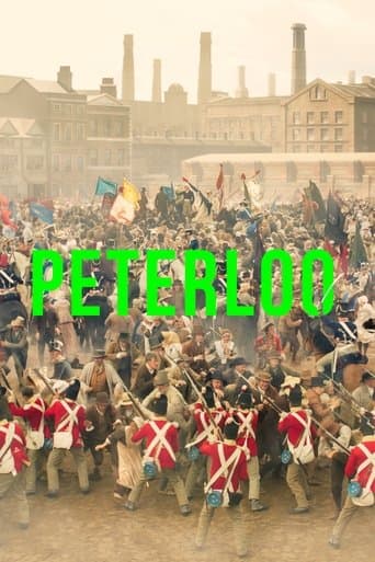 Movie poster for Peterloo