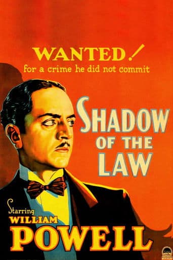 Movie poster for Shadow of the Law