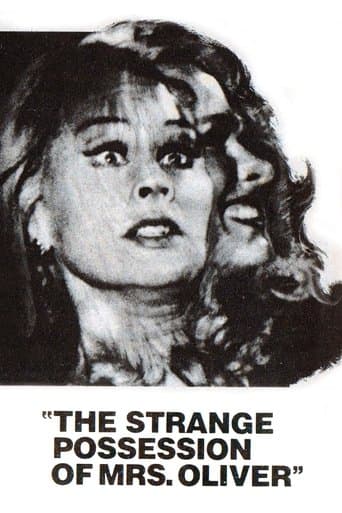Movie poster for The Strange Possession of Mrs. Oliver