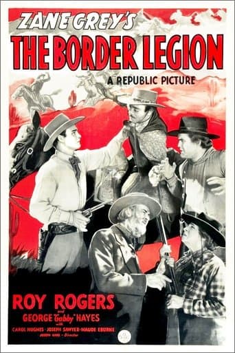Movie poster for The Border Legion