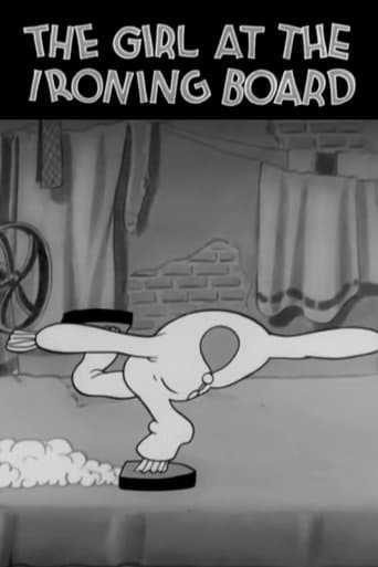 Movie poster for The Girl at the Ironing Board