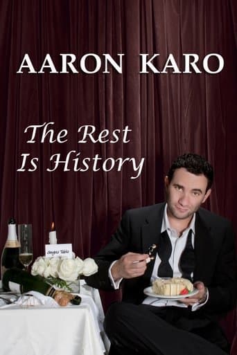Movie poster for Aaron Karo: The Rest Is History