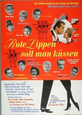 Movie poster for Rote Lippen soll man küssen
