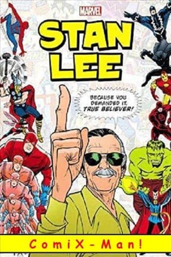 Movie poster for Stan Lee: ComiX-Man!