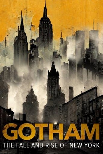 Movie poster for Gotham: The Fall and Rise of New York