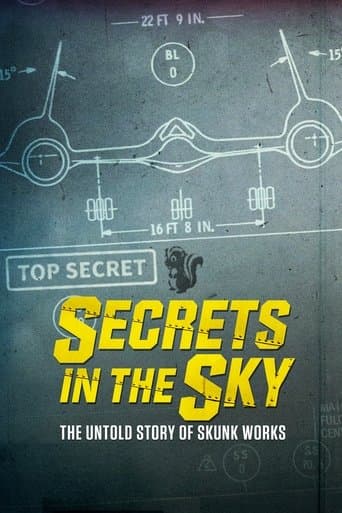 Movie poster for Secrets in the Sky: The Untold Story of Skunk Works