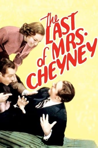 Movie poster for The Last of Mrs. Cheyney