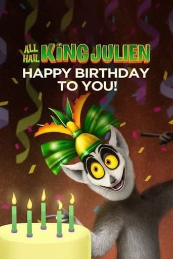 Movie poster for All Hail King Julien: Happy Birthday to You