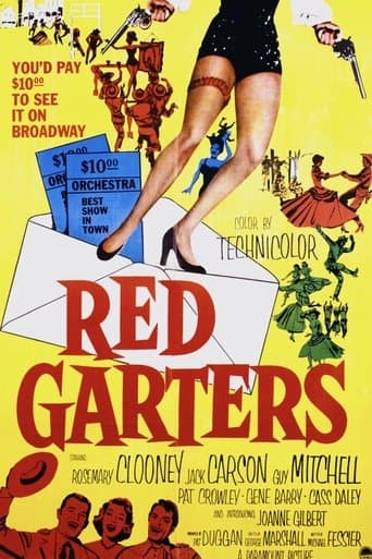 Movie poster for Red Garters