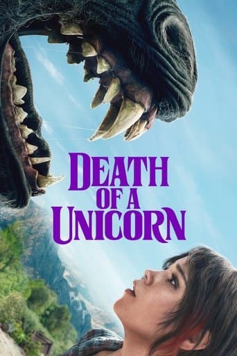 Movie poster for Death of a Unicorn