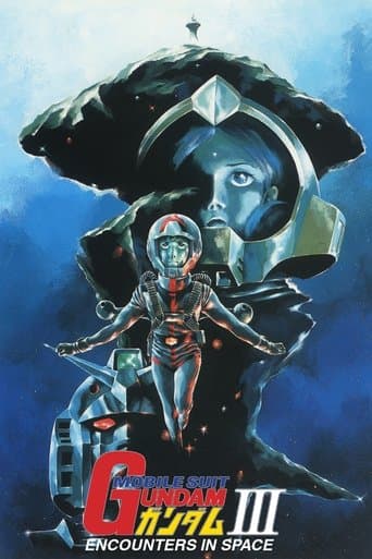 Movie poster for Mobile Suit Gundam III: Encounters in Space
