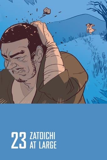 Movie poster for Zatoichi at Large