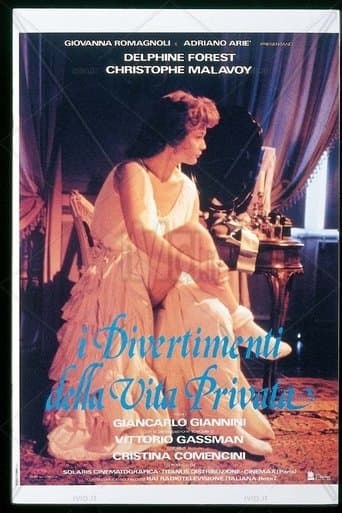 Movie poster for The Amusements of Private Life