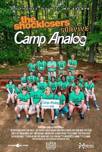 Movie poster for The Shocklosers Survive Camp Analog