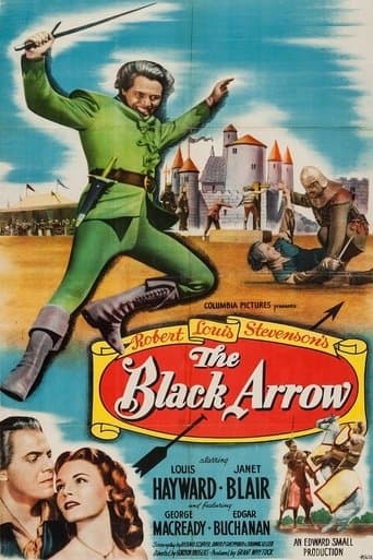 Movie poster for The Black Arrow