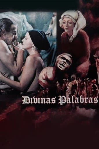 Movie poster for Divinas palabras